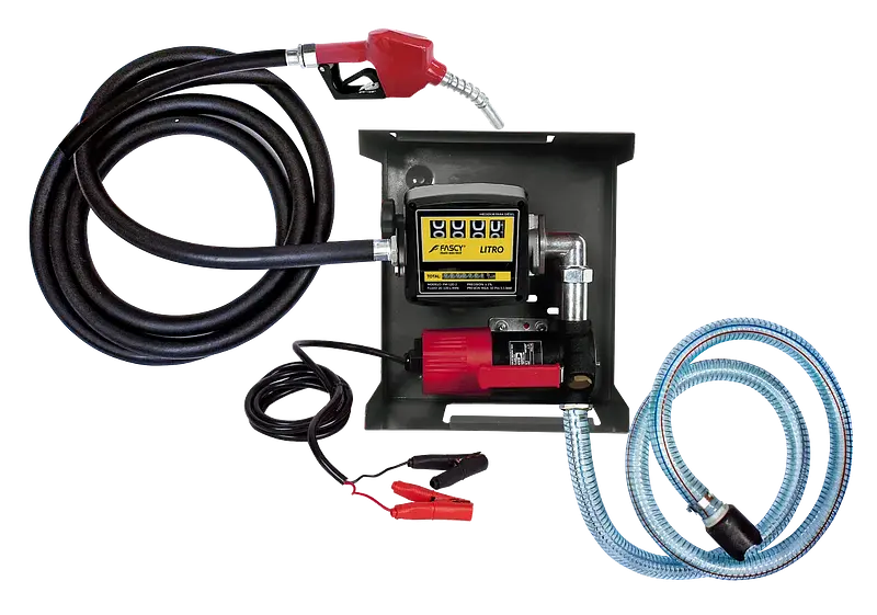 BOMBA P/DIESEL FASCY 12V 100L/M COMPLETO