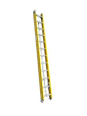 ESCALERA DE FIBRA DE VIDRIO FASCY AMARILLA