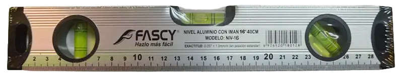 NIVEL DE ALUMINIO