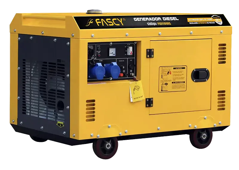 GENERADOR DIESEL FASCY FGD11000S 10,5 KVA 220V CABINADO