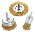 CEPILLO DE ALAMBRE ONDULADO FY 3PCS FASCY