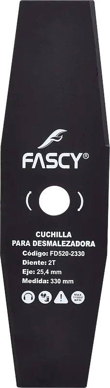 CUCHILLA PARA DESMALEZADORA 2T 330M