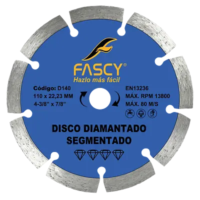 DISCO DIAMANTADO SEGMENTADO