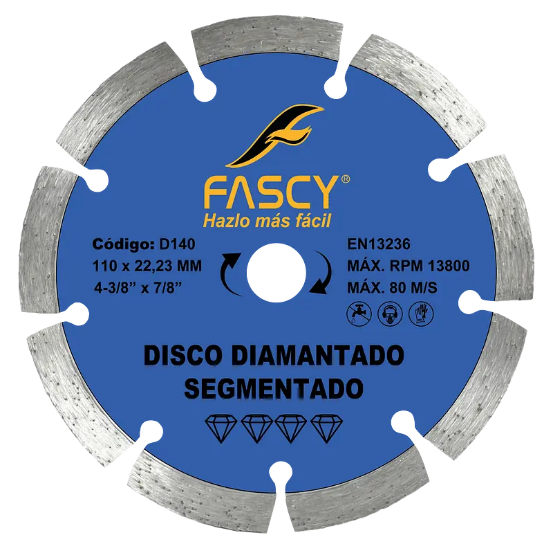 DISCO DIAMANTADO SEGMENTADO