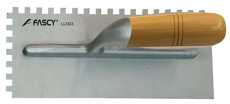 LLANA DE ACERO DENTADA MANGO MADERA LLN03