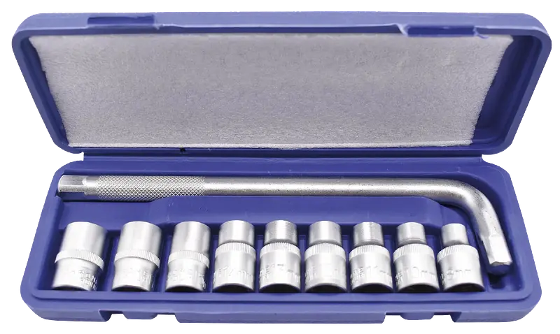 JUEGO DE LLAVES TUBOS HEX. 10 PZS