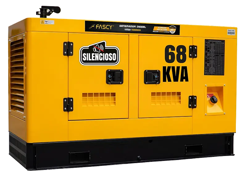 GENERADOR DIESEL FASCY CABINADO 33 - 56 - 68 KVA