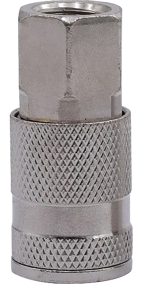 ACOPLE RÁPIDO HEMBRA FASCY AB120 1/4" BSP PLATEADO
