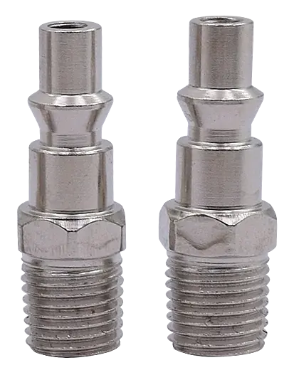 ADAPTADOR MACHO FASCY AB1112 1/4" BSP PLATEADO