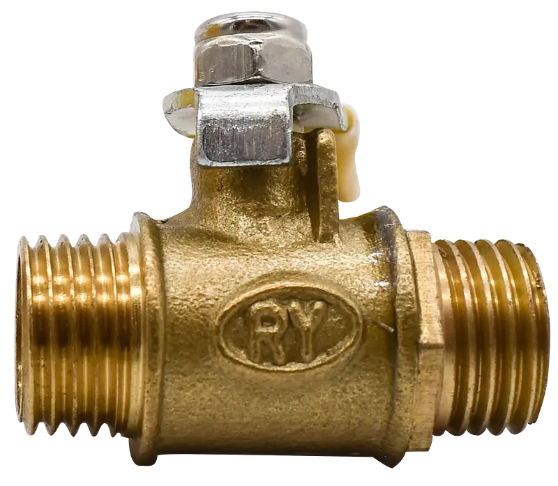 VÁLVULA ESFÉRICA BRONCE FASCY SP019 1/4" M X 1/4" M
